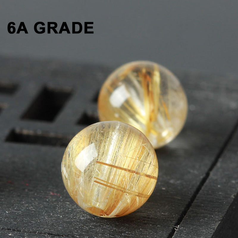 Natural Blonde Crystal Loose Beads