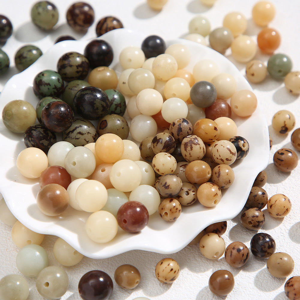 Chinese Style Bodhi Loose Beads-10PCS