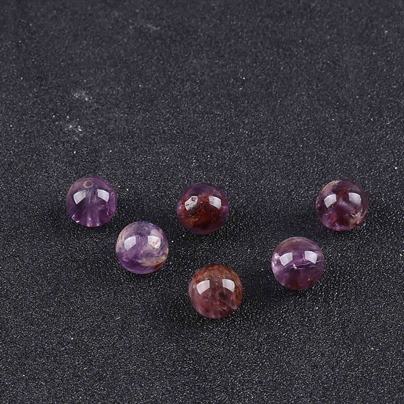 Natural Purple Ghost Crystal Loose Beads