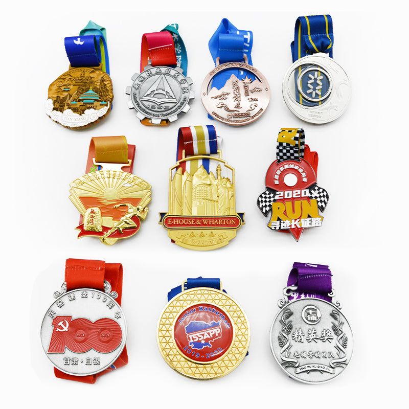 Custom Medal Paint Alloy Color Personalized Pattern Competition Decoration Medal