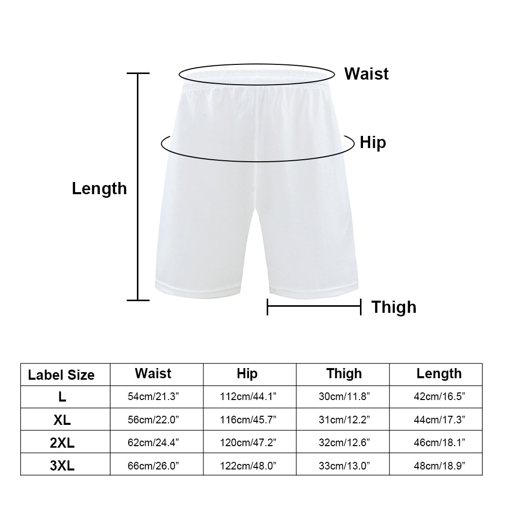 Customizable for Men Gym Sports Shorts