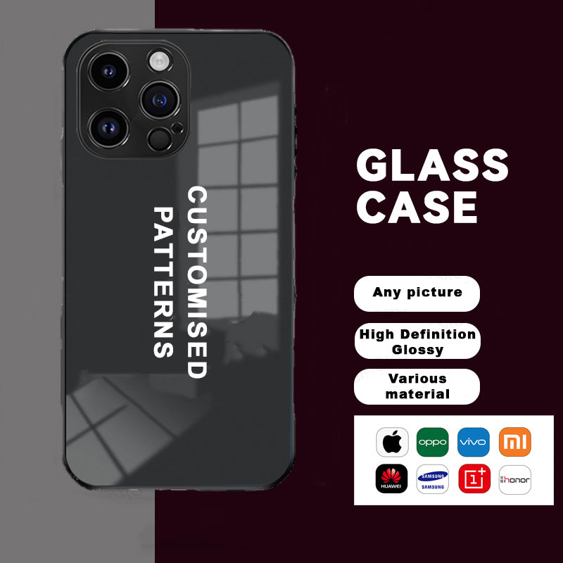 Highly Transparent Tempered Glass Phone Case