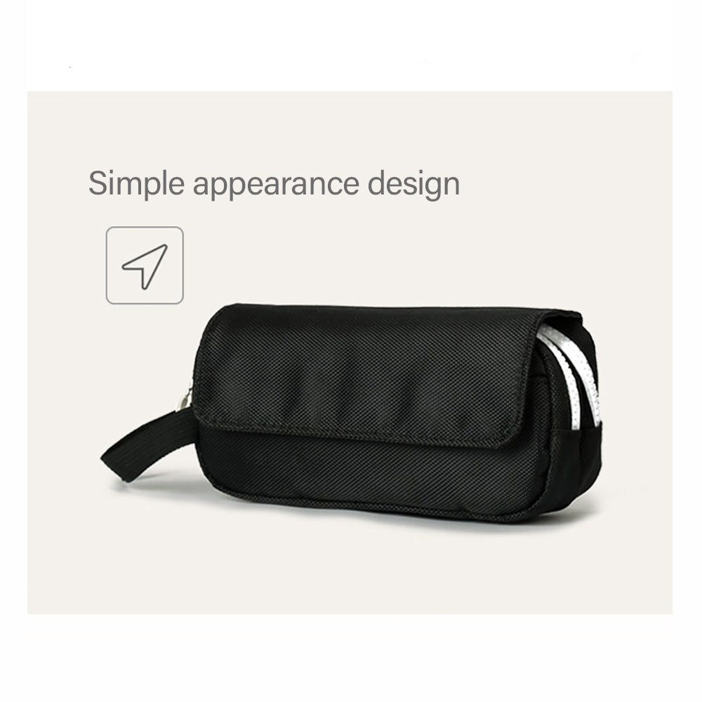 Flip-Top Double-Layer Pen Bag