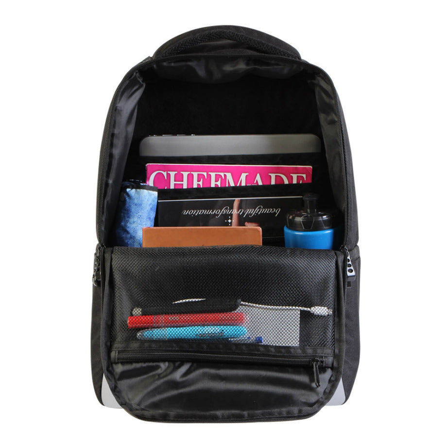 Black Small Multi-function Backpack