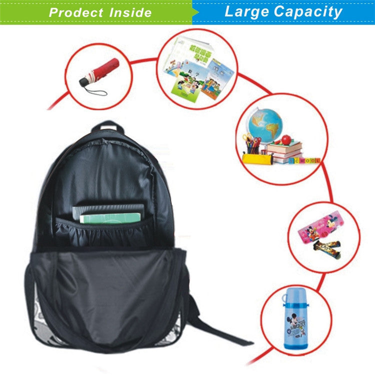 16-Inch Double-layer school bag backpack